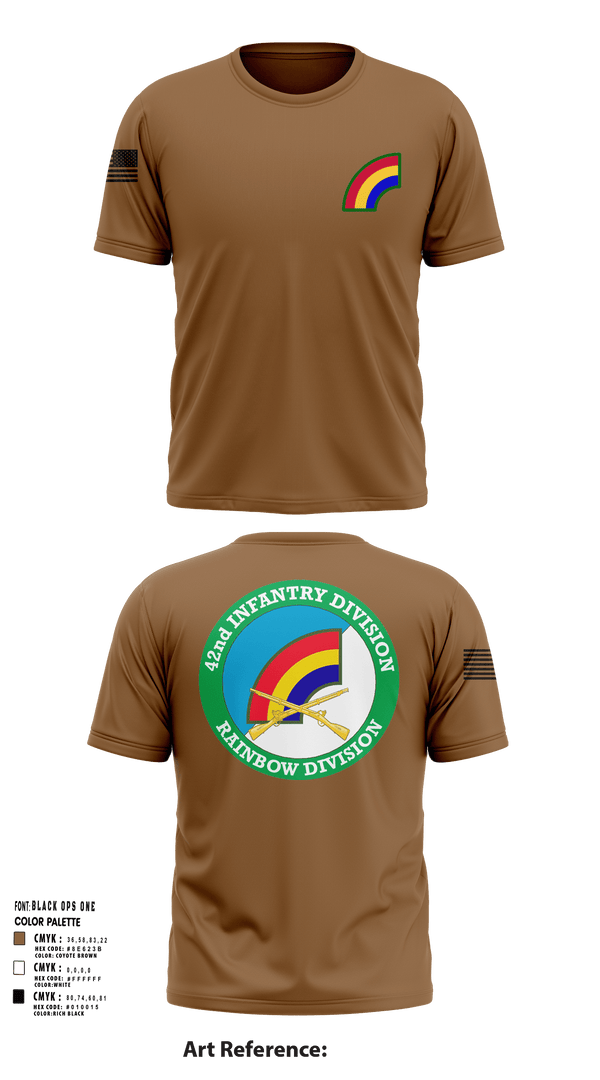 Short Sleeve Performance Shirt, 42nd ID, Army, Teamtime, Team time, sublimation, custom sports apparel, team uniforms, spirit wear, spiritwear, sports uniforms, custom shirts, team store, custom team store, fundraiser sports, apparel fundraiser