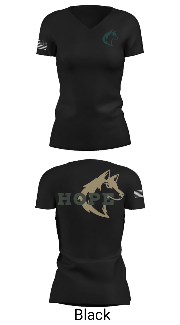Womens Short Sleeve Vneck Shirt, Hope Christian Middle School Cheer, Cheer, Teamtime, Team time, sublimation, custom sports apparel, team uniforms, spirit wear, spiritwear, sports uniforms, custom shirts, team store, custom team store, fundraiser sports, apparel fundraiser