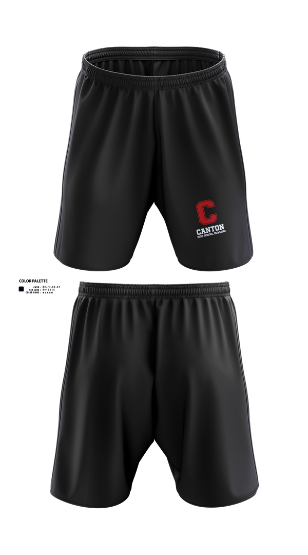 Athletic Shorts With Pockets, Canton Bowling, Bowling, Teamtime, Team time, sublimation, custom sports apparel, team uniforms, spirit wear, spiritwear, sports uniforms, custom shirts, team store, custom team store, fundraiser sports, apparel fundraiser