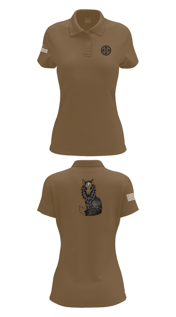 Women's Short Sleeve Performance Polo, 758th SMC, Army, Teamtime, Team time, sublimation, custom sports apparel, team uniforms, spirit wear, spiritwear, sports uniforms, custom shirts, team store, custom team store, fundraiser sports, apparel fundraiser