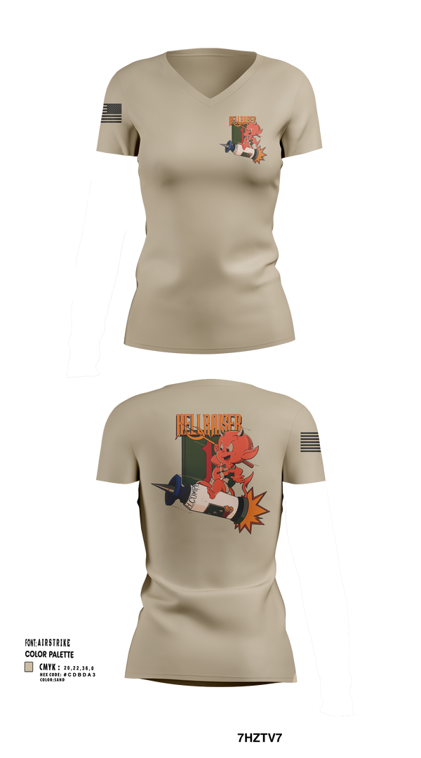 Womens Short Sleeve Vneck Shirt, Hellraiser, , Teamtime, Team time, sublimation, custom sports apparel, team uniforms, spirit wear, spiritwear, sports uniforms, custom shirts, team store, custom team store, fundraiser sports, apparel fundraiser