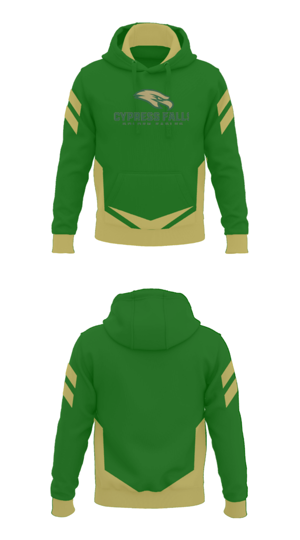 Hoodie, Cypress Falls High School Track, Track & Field, Teamtime, Team time, sublimation, custom sports apparel, team uniforms, spirit wear, spiritwear, sports uniforms, custom shirts, team store, custom team store, fundraiser sports, apparel fundraiser