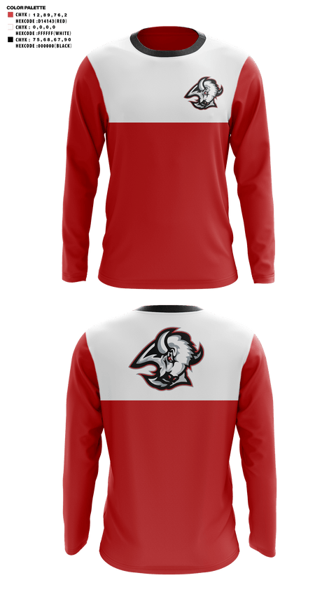 Long Sleeve Performance Shirt, Buffalo High School Golf, Golf, Teamtime, Team time, sublimation, custom sports apparel, team uniforms, spirit wear, spiritwear, sports uniforms, custom shirts, team store, custom team store, fundraiser sports, apparel fundraiser