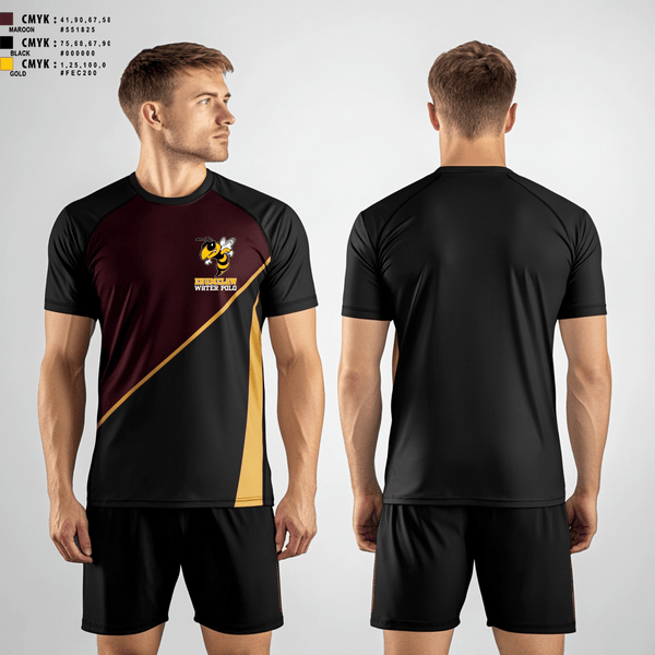 Short Sleeve Performance Shirt, Enumclaw High School Water Polo, Water Polo, Teamtime, Team time, sublimation, custom sports apparel, team uniforms, spirit wear, spiritwear, sports uniforms, custom shirts, team store, custom team store, fundraiser sports, apparel fundraiser
