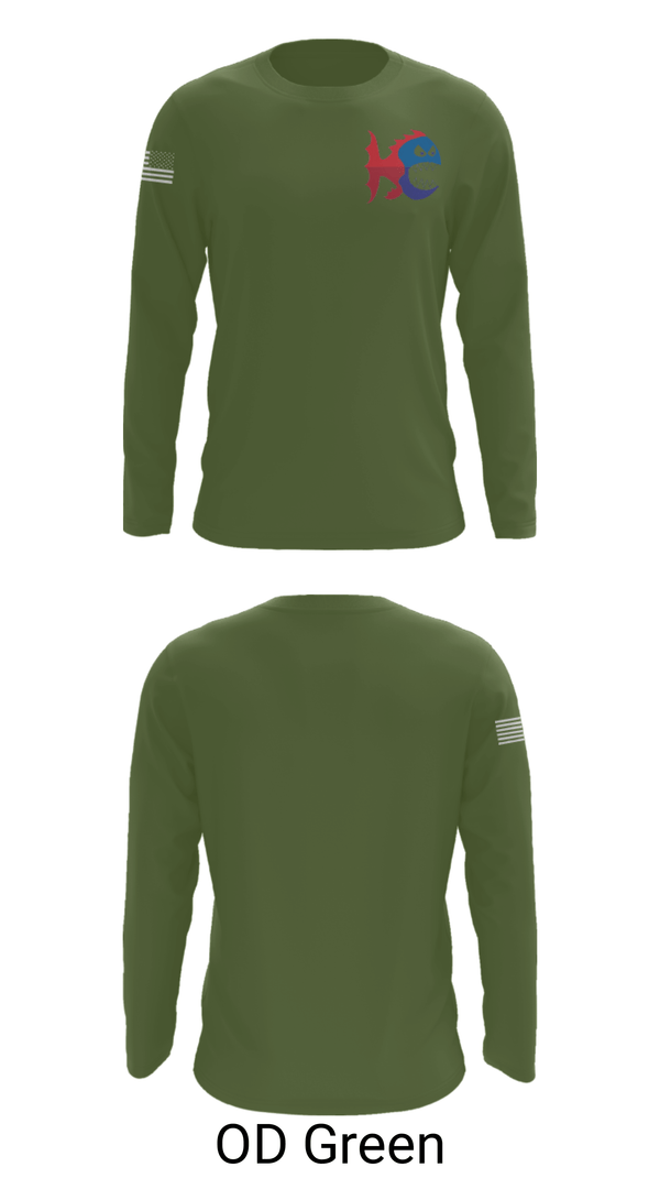 Long Sleeve Performance Shirt, Killer Guppies, Wrestling, Teamtime, Team time, sublimation, custom sports apparel, team uniforms, spirit wear, spiritwear, sports uniforms, custom shirts, team store, custom team store, fundraiser sports, apparel fundraiser