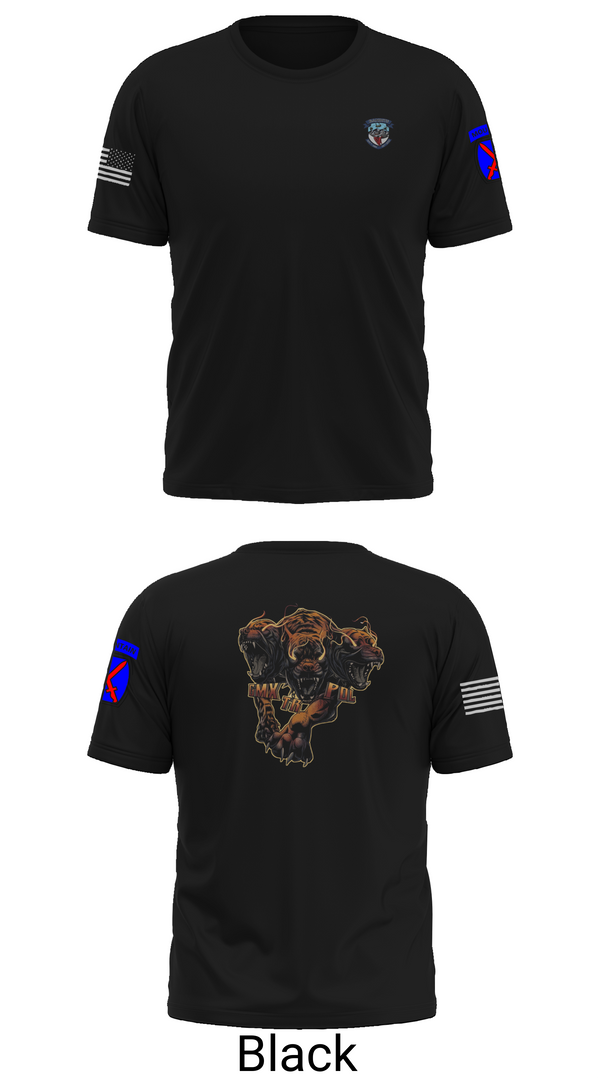 Old School Cotton Feel Shirt, B Co 277 ASB ASES Section, Army, Teamtime, Team time, sublimation, custom sports apparel, team uniforms, spirit wear, spiritwear, sports uniforms, custom shirts, team store, custom team store, fundraiser sports, apparel fundraiser
