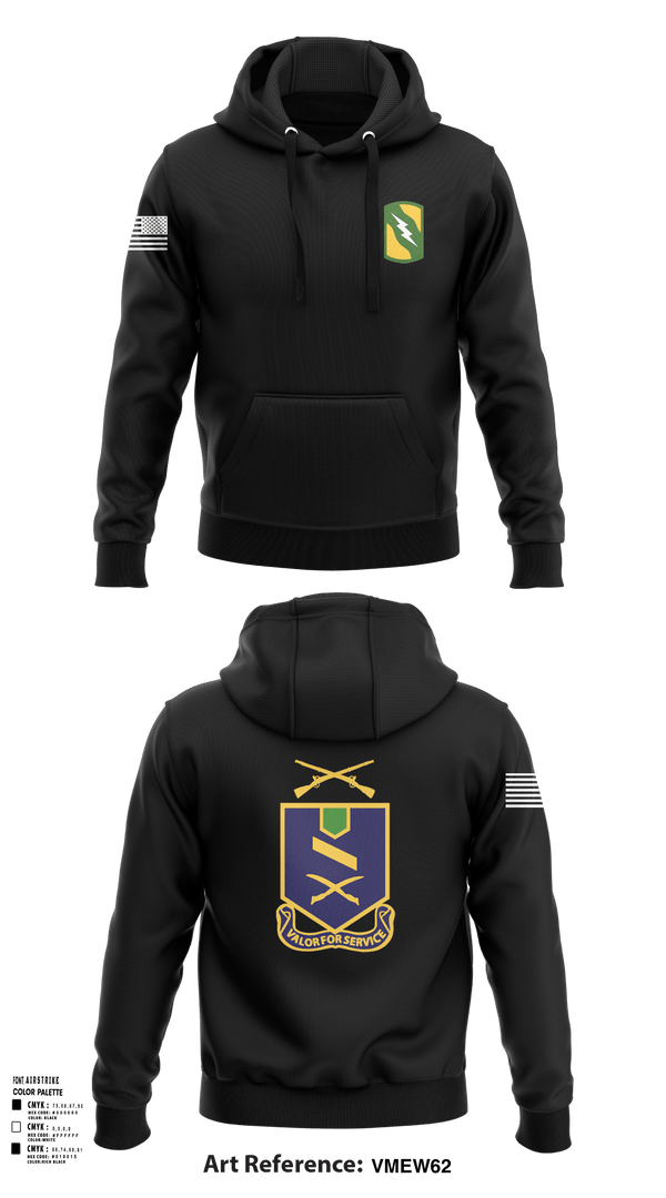 Hoodie, 2-137th IN RGMT, National Guard, Teamtime, Team time, sublimation, custom sports apparel, team uniforms, spirit wear, spiritwear, sports uniforms, custom shirts, team store, custom team store, fundraiser sports, apparel fundraiser