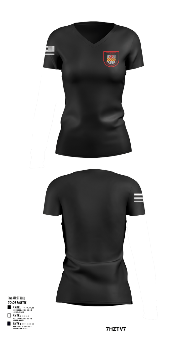 Womens Short Sleeve Vneck Shirt, Letmathe, Fire Department, Teamtime, Team time, sublimation, custom sports apparel, team uniforms, spirit wear, spiritwear, sports uniforms, custom shirts, team store, custom team store, fundraiser sports, apparel fundraiser