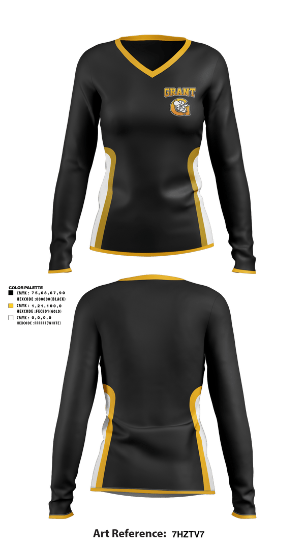 Womens Long Sleeve Vneck Shirt, , , Teamtime, Team time, sublimation, custom sports apparel, team uniforms, spirit wear, spiritwear, sports uniforms, custom shirts, team store, custom team store, fundraiser sports, apparel fundraiser