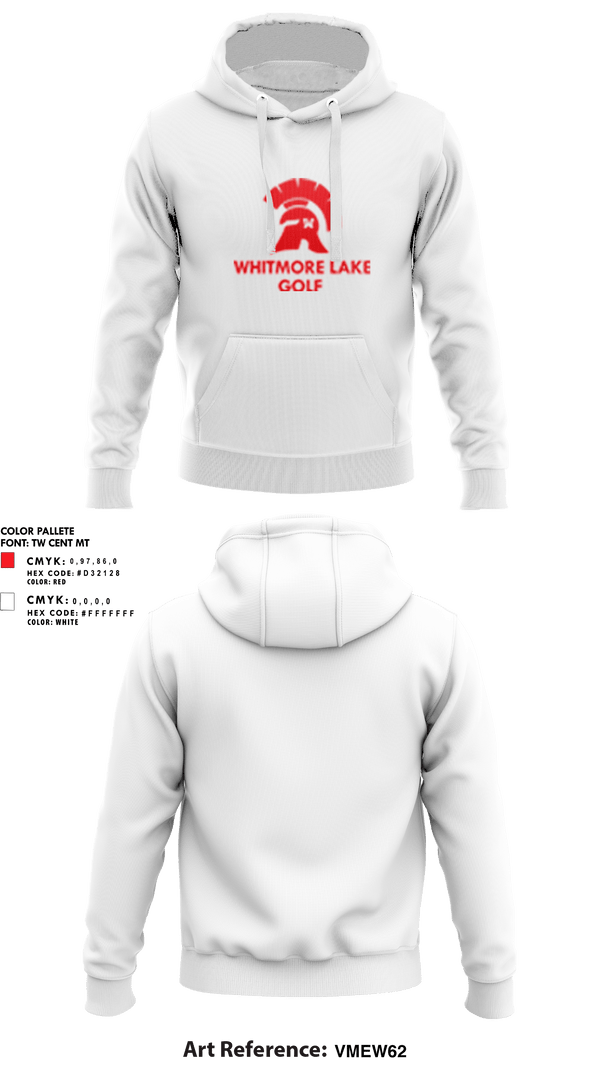 Hoodie, Whitmore Lake High School Golf, Golf, Teamtime, Team time, sublimation, custom sports apparel, team uniforms, spirit wear, spiritwear, sports uniforms, custom shirts, team store, custom team store, fundraiser sports, apparel fundraiser