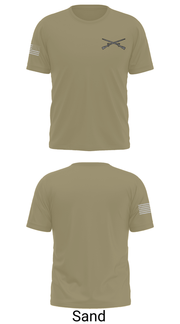 Old School Cotton Feel Shirt, C-CO 1-178 INF, , Teamtime, Team time, sublimation, custom sports apparel, team uniforms, spirit wear, spiritwear, sports uniforms, custom shirts, team store, custom team store, fundraiser sports, apparel fundraiser