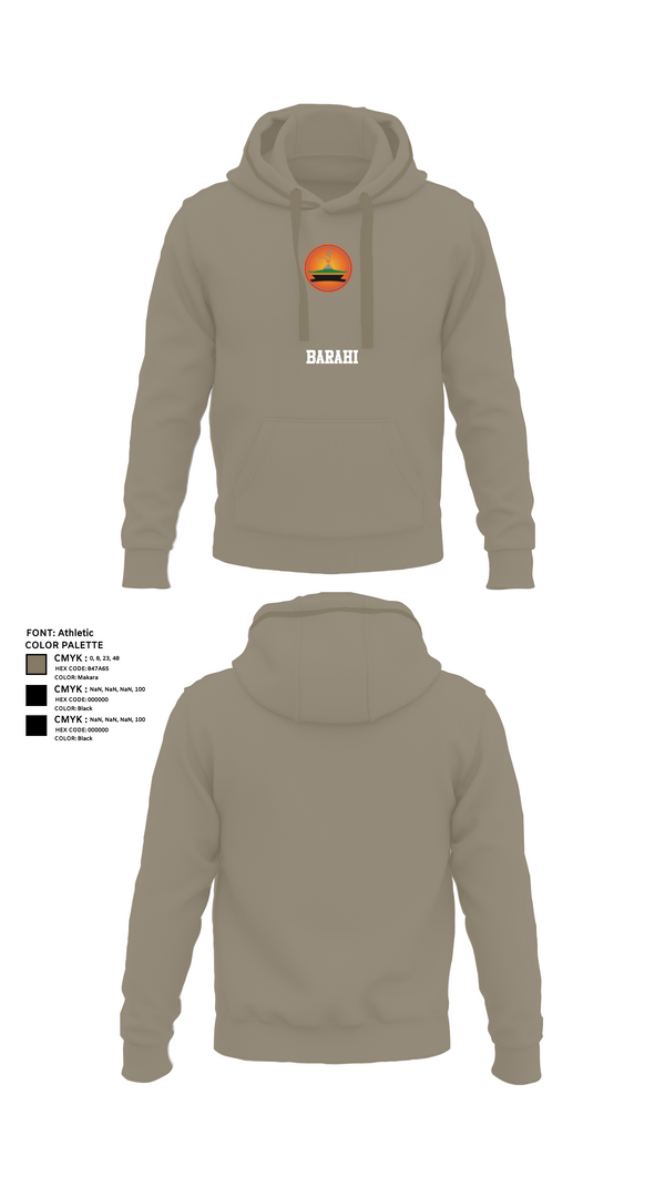 Hoodie, Barahi, , Teamtime, Team time, sublimation, custom sports apparel, team uniforms, spirit wear, spiritwear, sports uniforms, custom shirts, team store, custom team store, fundraiser sports, apparel fundraiser