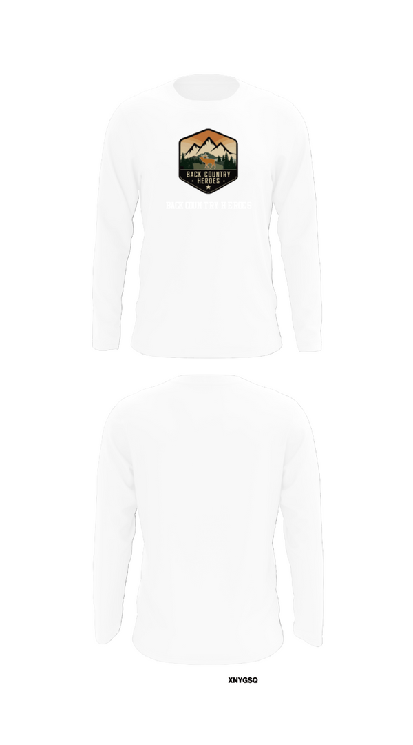 Long Sleeve Performance Shirt, BackCountry Heroes, , Teamtime, Team time, sublimation, custom sports apparel, team uniforms, spirit wear, spiritwear, sports uniforms, custom shirts, team store, custom team store, fundraiser sports, apparel fundraiser