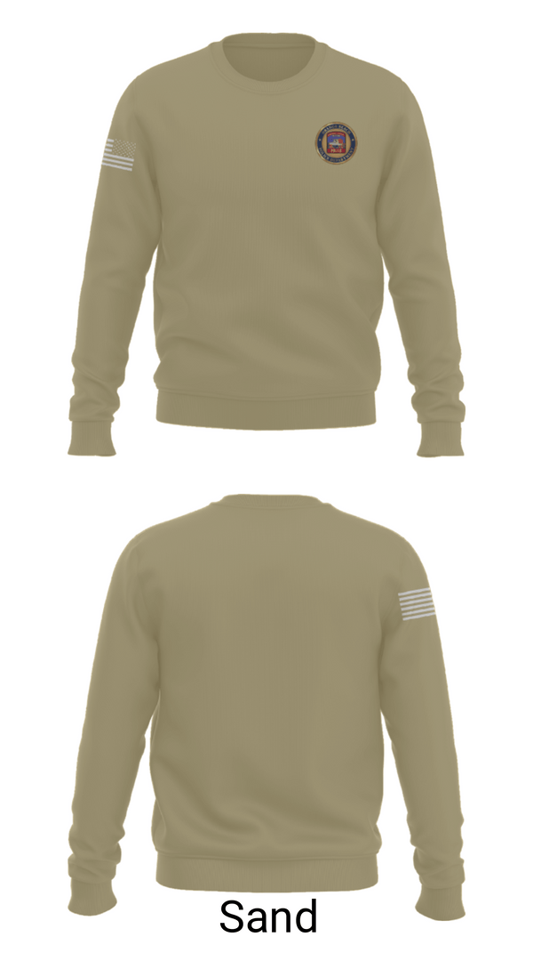 Crew Neck Sweatshirt, Orange Beach Police Department, Police, Teamtime, Team time, sublimation, custom sports apparel, team uniforms, spirit wear, spiritwear, sports uniforms, custom shirts, team store, custom team store, fundraiser sports, apparel fundraiser