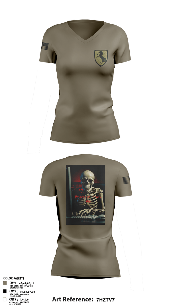 Womens Short Sleeve Vneck Shirt, 1/11 acr, Army, Teamtime, Team time, sublimation, custom sports apparel, team uniforms, spirit wear, spiritwear, sports uniforms, custom shirts, team store, custom team store, fundraiser sports, apparel fundraiser