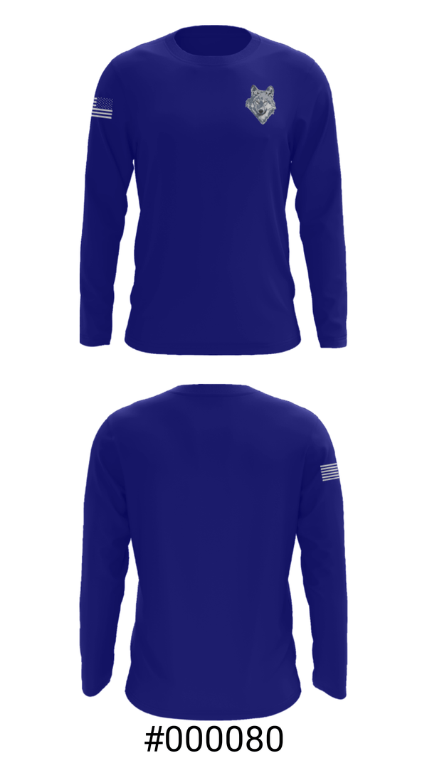 Long Sleeve Performance Shirt, Wapato High School Baseball, Baseball, Teamtime, Team time, sublimation, custom sports apparel, team uniforms, spirit wear, spiritwear, sports uniforms, custom shirts, team store, custom team store, fundraiser sports, apparel fundraiser
