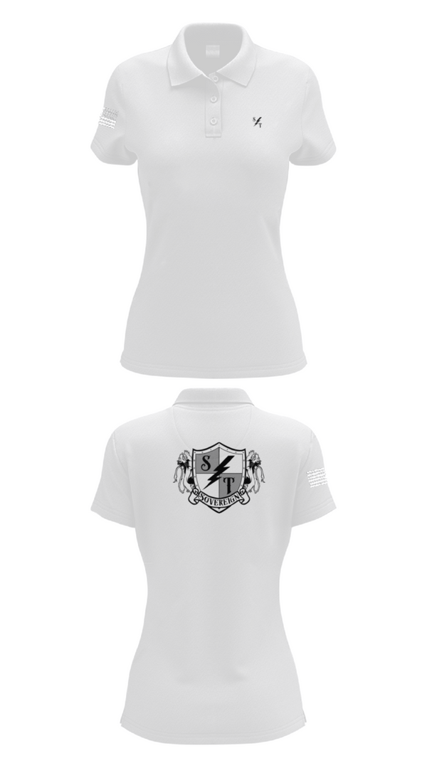 Womens Short Sleeve Performance Polo, Sovereign Tactics, , Teamtime, Team time, sublimation, custom sports apparel, team uniforms, spirit wear, spiritwear, sports uniforms, custom shirts, team store, custom team store, fundraiser sports, apparel fundraiser