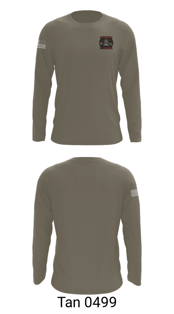 Long Sleeve Performance Shirt, 24-922, Army, Teamtime, Team time, sublimation, custom sports apparel, team uniforms, spirit wear, spiritwear, sports uniforms, custom shirts, team store, custom team store, fundraiser sports, apparel fundraiser