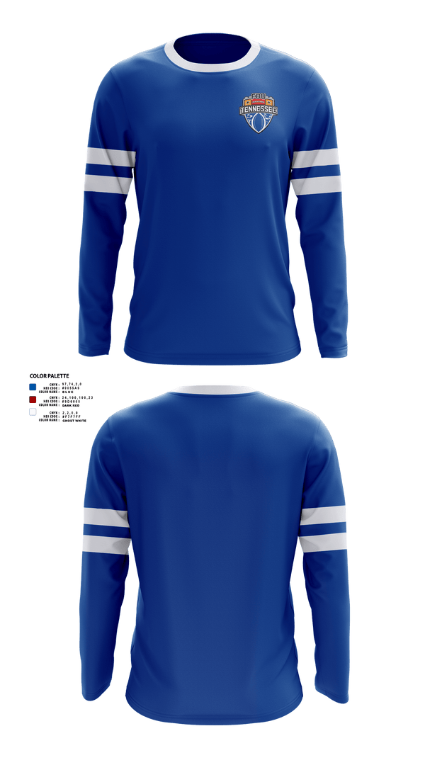 Long Sleeve Performance Shirt, FBU Tennessee, , Teamtime, Team time, sublimation, custom sports apparel, team uniforms, spirit wear, spiritwear, sports uniforms, custom shirts, team store, custom team store, fundraiser sports, apparel fundraiser