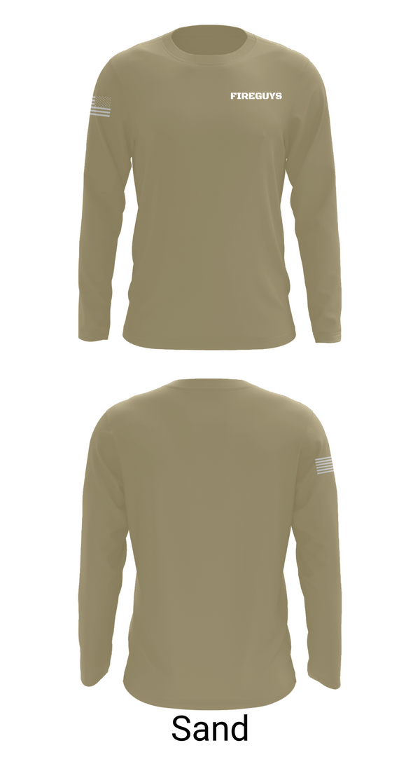 Long Sleeve Performance Shirt, FIREGUYS, , Teamtime, Team time, sublimation, custom sports apparel, team uniforms, spirit wear, spiritwear, sports uniforms, custom shirts, team store, custom team store, fundraiser sports, apparel fundraiser