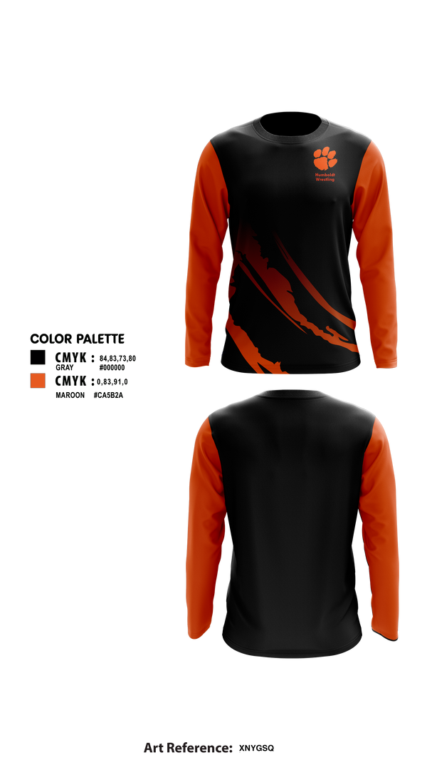 Long Sleeve Performance Shirt, Humboldt Wrestling, Wrestling, Teamtime, Team time, sublimation, custom sports apparel, team uniforms, spirit wear, spiritwear, sports uniforms, custom shirts, team store, custom team store, fundraiser sports, apparel fundraiser