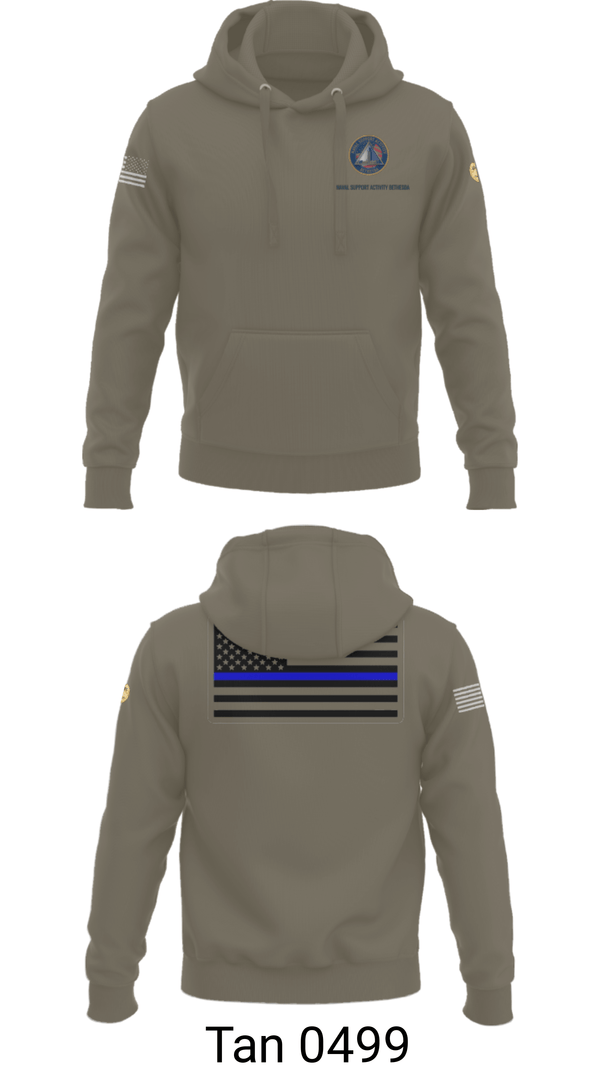 Hoodie, NAVAL SUPPORT ACTIVITY BETHESDA SECURITY FORCES, Navy, Teamtime, Team time, sublimation, custom sports apparel, team uniforms, spirit wear, spiritwear, sports uniforms, custom shirts, team store, custom team store, fundraiser sports, apparel fundraiser