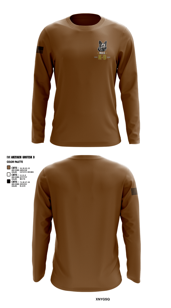 Long Sleeve Performance Shirt, Mals K9, Police, Teamtime, Team time, sublimation, custom sports apparel, team uniforms, spirit wear, spiritwear, sports uniforms, custom shirts, team store, custom team store, fundraiser sports, apparel fundraiser