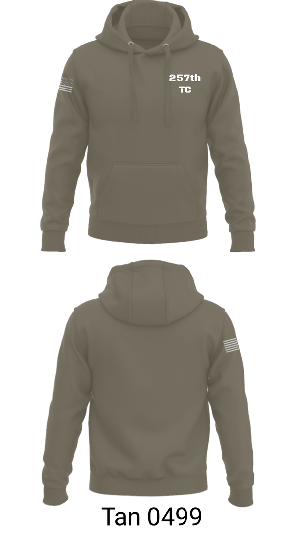 Hoodie, 257th TC, Army, Teamtime, Team time, sublimation, custom sports apparel, team uniforms, spirit wear, spiritwear, sports uniforms, custom shirts, team store, custom team store, fundraiser sports, apparel fundraiser