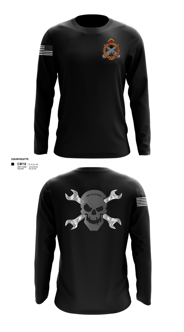 Long Sleeve Performance Shirt, 758th SMC, Army, Teamtime, Team time, sublimation, custom sports apparel, team uniforms, spirit wear, spiritwear, sports uniforms, custom shirts, team store, custom team store, fundraiser sports, apparel fundraiser