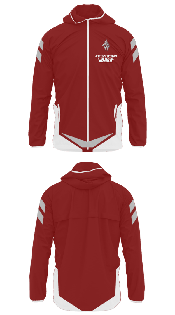 Windbreaker, Jeffersontown High School Baseball, Baseball, Teamtime, Team time, sublimation, custom sports apparel, team uniforms, spirit wear, spiritwear, sports uniforms, custom shirts, team store, custom team store, fundraiser sports, apparel fundraiser