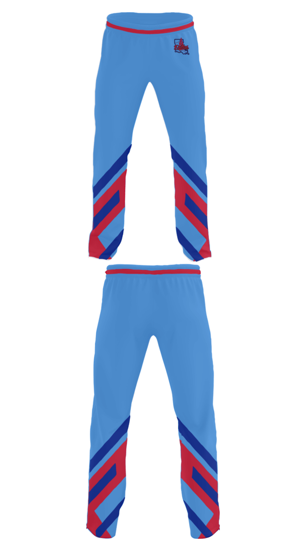 Sweatpants, La Drillers, Baseball, Teamtime, Team time, sublimation, custom sports apparel, team uniforms, spirit wear, spiritwear, sports uniforms, custom shirts, team store, custom team store, fundraiser sports, apparel fundraiser