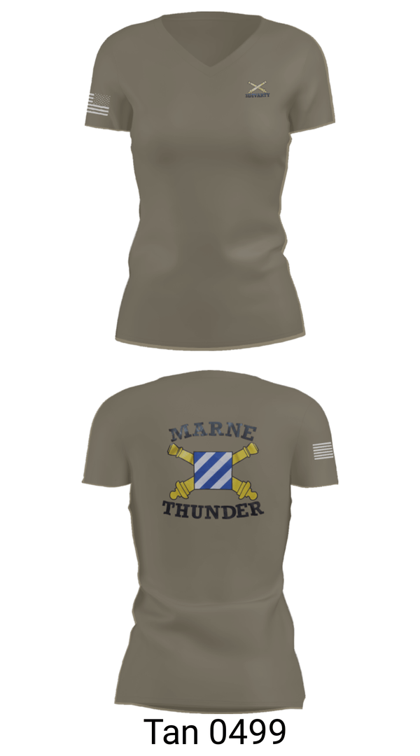 Women's Short Sleeve Vneck Shirt, 3ID divarty3ID DIVARTY, Army, Teamtime, Team time, sublimation, custom sports apparel, team uniforms, spirit wear, spiritwear, sports uniforms, custom shirts, team store, custom team store, fundraiser sports, apparel fundraiser