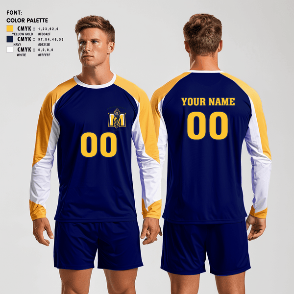 Long Sleeve Performance Shirt, Murray State University Volleyball, Women's Volleyball, Teamtime, Team time, sublimation, custom sports apparel, team uniforms, spirit wear, spiritwear, sports uniforms, custom shirts, team store, custom team store, fundraiser sports, apparel fundraiser