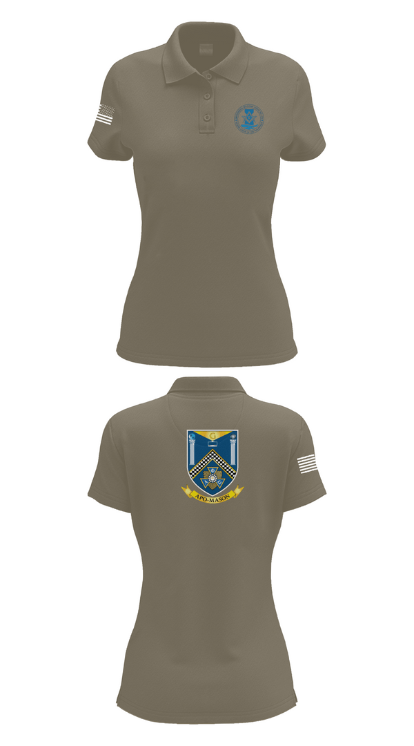 Womens Short Sleeve Performance Polo, 718 CES, Air Force, Teamtime, Team time, sublimation, custom sports apparel, team uniforms, spirit wear, spiritwear, sports uniforms, custom shirts, team store, custom team store, fundraiser sports, apparel fundraiser