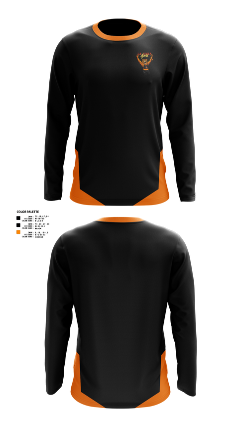 Long Sleeve Performance Shirt, La Junta Junior High School Wrestling, Wrestling, Teamtime, Team time, sublimation, custom sports apparel, team uniforms, spirit wear, spiritwear, sports uniforms, custom shirts, team store, custom team store, fundraiser sports, apparel fundraiser
