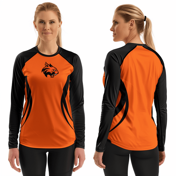 Long Sleeve Performance Shirt, Greeley Central High School Volleyball, Women's Volleyball, Teamtime, Team time, sublimation, custom sports apparel, team uniforms, spirit wear, spiritwear, sports uniforms, custom shirts, team store, custom team store, fundraiser sports, apparel fundraiser