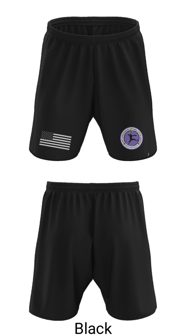 Athletic Shorts With Pockets, East Stroudsburg Softball Little League, Softball, Teamtime, Team time, sublimation, custom sports apparel, team uniforms, spirit wear, spiritwear, sports uniforms, custom shirts, team store, custom team store, fundraiser sports, apparel fundraiser