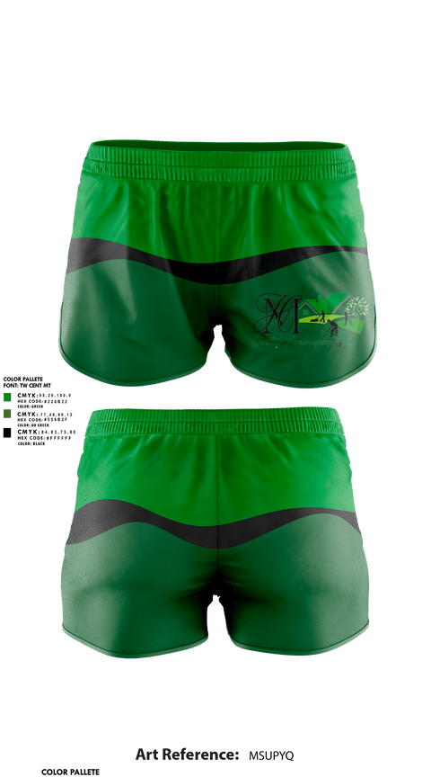 Womens Shorts, MH Quality Landscaping LLC, , Teamtime, Team time, sublimation, custom sports apparel, team uniforms, spirit wear, spiritwear, sports uniforms, custom shirts, team store, custom team store, fundraiser sports, apparel fundraiser