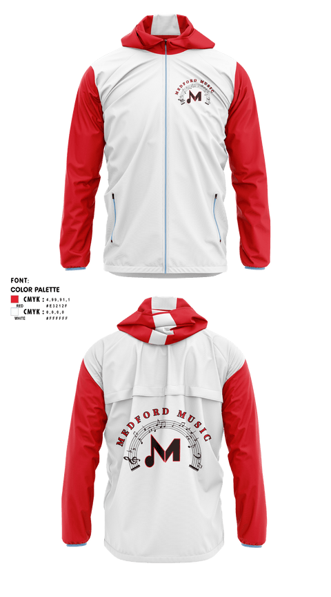 Windbreaker, Kankakee High School Band, Spirit Store, Teamtime, Team time, sublimation, custom sports apparel, team uniforms, spirit wear, spiritwear, sports uniforms, custom shirts, team store, custom team store, fundraiser sports, apparel fundraiser