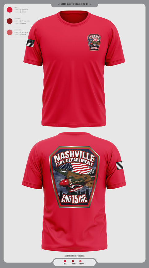 Old School Cotton Feel Shirt, Engine 15, , Teamtime, Team time, sublimation, custom sports apparel, team uniforms, spirit wear, spiritwear, sports uniforms, custom shirts, team store, custom team store, fundraiser sports, apparel fundraiser