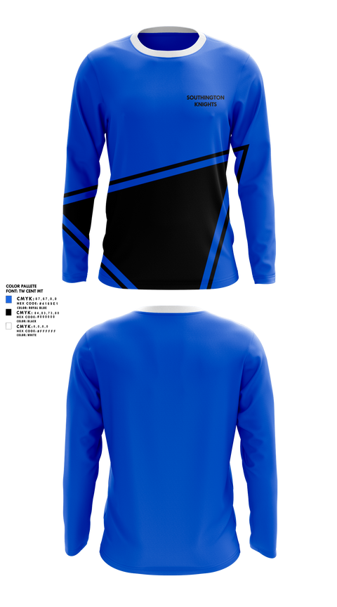 Long Sleeve Performance Shirt, Southington Knights, , Teamtime, Team time, sublimation, custom sports apparel, team uniforms, spirit wear, spiritwear, sports uniforms, custom shirts, team store, custom team store, fundraiser sports, apparel fundraiser