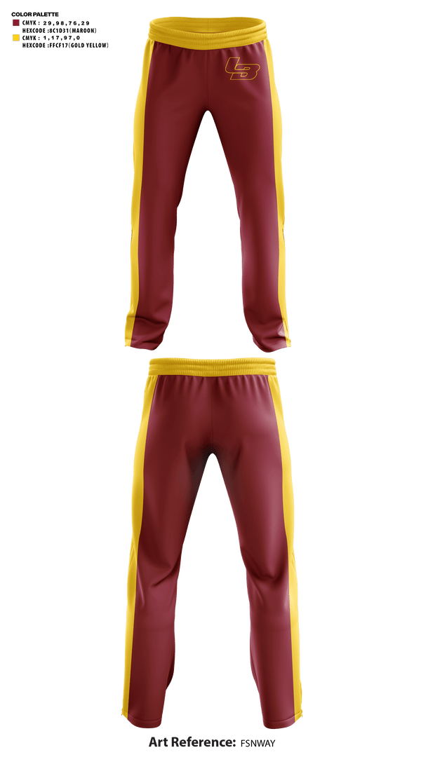 Sweatpants, Los Banos High School Cross Country, Cross Country, Teamtime, Team time, sublimation, custom sports apparel, team uniforms, spirit wear, spiritwear, sports uniforms, custom shirts, team store, custom team store, fundraiser sports, apparel fundraiser