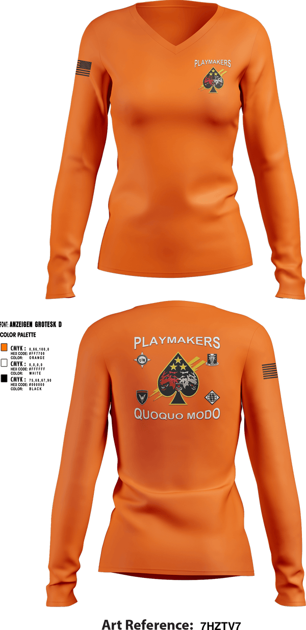 Women's Long Sleeve Vneck Shirt, ECDC, Army, Teamtime, Team time, sublimation, custom sports apparel, team uniforms, spirit wear, spiritwear, sports uniforms, custom shirts, team store, custom team store, fundraiser sports, apparel fundraiser