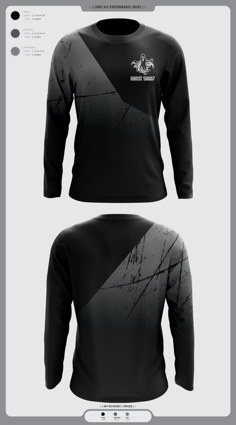 Long Sleeve Performance Shirt, GHOST, Spirit Store, Teamtime, Team time, sublimation, custom sports apparel, team uniforms, spirit wear, spiritwear, sports uniforms, custom shirts, team store, custom team store, fundraiser sports, apparel fundraiser