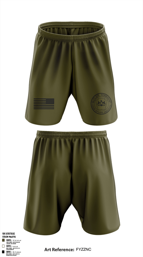 Athletic Shorts With Pockets, Butler Township Police Officers Association, Police, Teamtime, Team time, sublimation, custom sports apparel, team uniforms, spirit wear, spiritwear, sports uniforms, custom shirts, team store, custom team store, fundraiser sports, apparel fundraiser