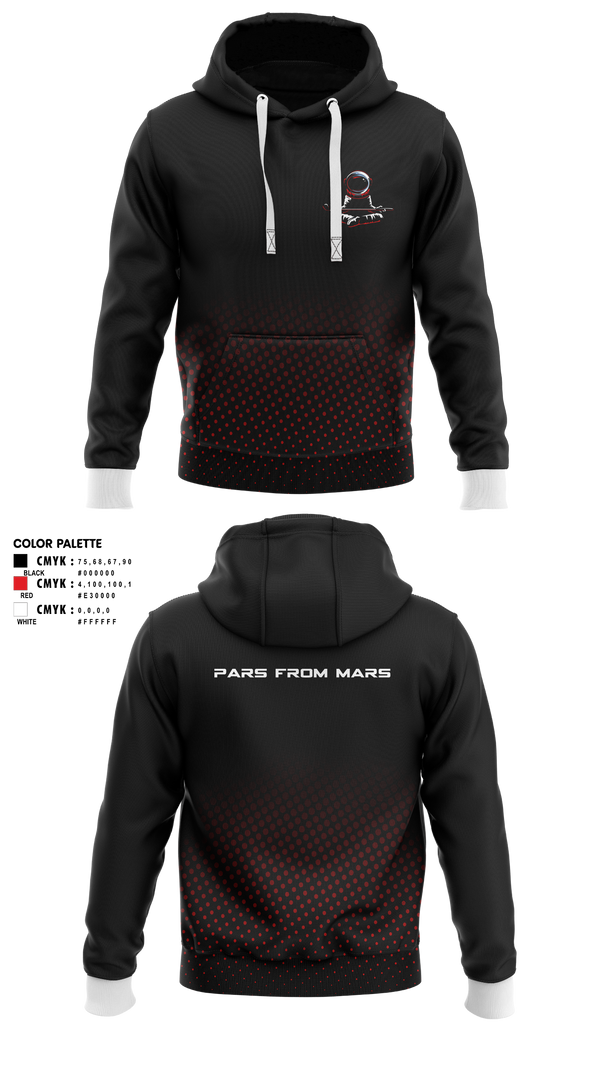 Hoodie, PARS FROM MARS, Golf, Teamtime, Team time, sublimation, custom sports apparel, team uniforms, spirit wear, spiritwear, sports uniforms, custom shirts, team store, custom team store, fundraiser sports, apparel fundraiser