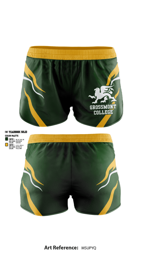 Womens Shorts, Grossmont College Softball, Softball, Teamtime, Team time, sublimation, custom sports apparel, team uniforms, spirit wear, spiritwear, sports uniforms, custom shirts, team store, custom team store, fundraiser sports, apparel fundraiser