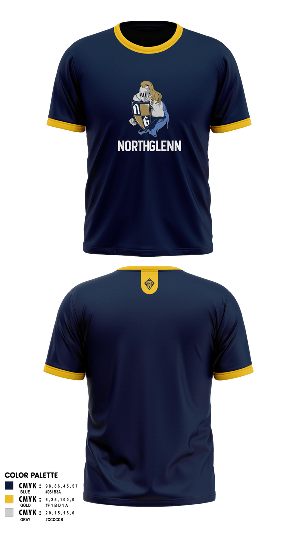 Old School Cotton Feel Shirt, Northglenn MS, Spirit Store, Teamtime, Team time, sublimation, custom sports apparel, team uniforms, spirit wear, spiritwear, sports uniforms, custom shirts, team store, custom team store, fundraiser sports, apparel fundraiser