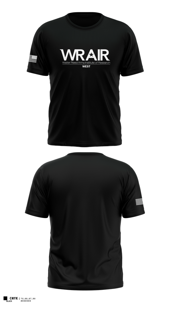 Short Sleeve Performance Shirt, Walter Reed Army Institute of Research - West, , Teamtime, Team time, sublimation, custom sports apparel, team uniforms, spirit wear, spiritwear, sports uniforms, custom shirts, team store, custom team store, fundraiser sports, apparel fundraiser