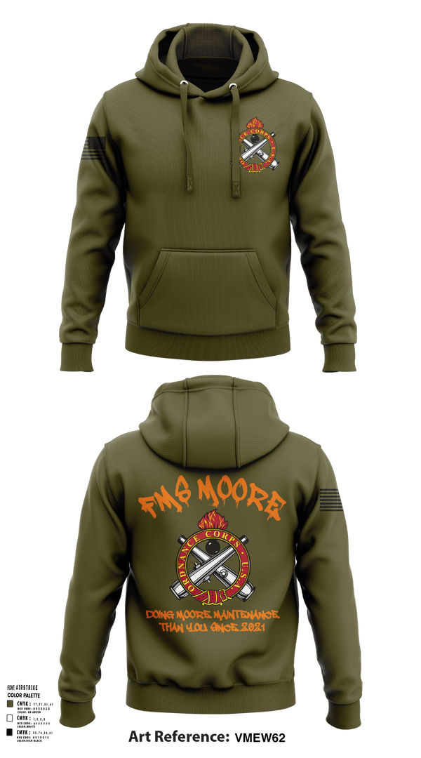 Hoodie, FMS Moore, Army, Teamtime, Team time, sublimation, custom sports apparel, team uniforms, spirit wear, spiritwear, sports uniforms, custom shirts, team store, custom team store, fundraiser sports, apparel fundraiser